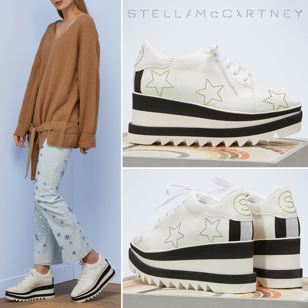 Stella McCartney スニーカー ステラ ELYSE スターズ スニーカー 501742W1EB49080ステラマッカートニー 靴 コピー