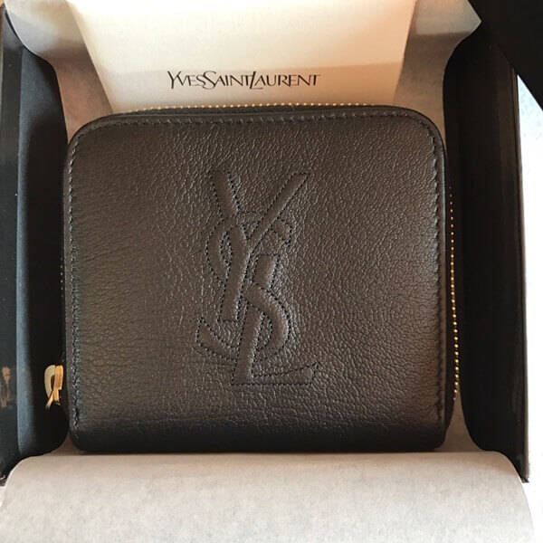 サンローラン 財布コピー サンローラン コンパクトで可愛い 二つ折り財布 ブラック コンパクトサイズなのでパーテイバックやクラッチに入れるのにも丁度良い大きさです
