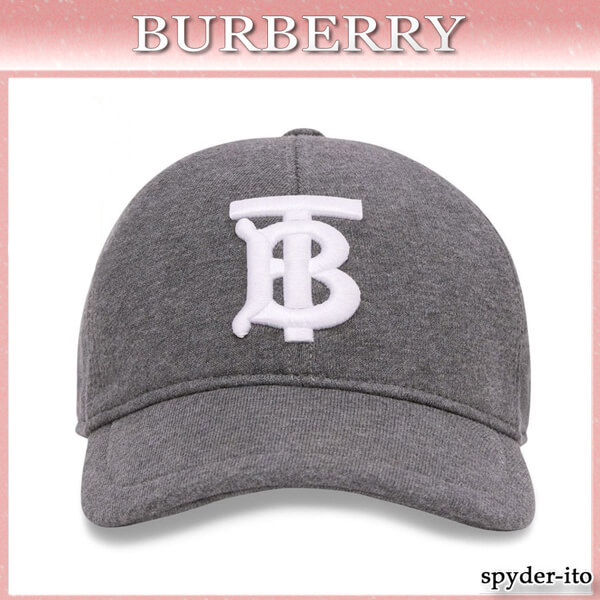 【BURBERRY】バーバリー キャップ コピー ロゴ刺繍 ベースボールキャップ