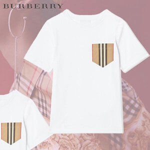 BURBERRY☆20SS バーバリー Tシャツ コピー アイコンポケット 半袖Tシャツ