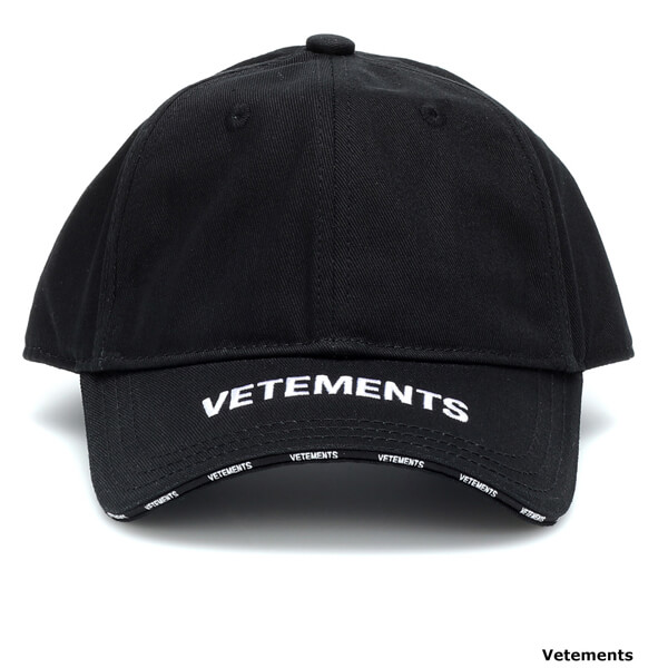 ヴェトモン キャップ 偽物 VETEMENTS Logo cotton baseball cap495058