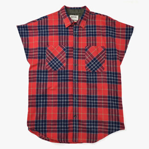 【FEAR OF GOD】コピーナイキThe Sleeveless Flannel【即発送】