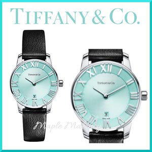 Tiffany&amp;Co(ティファニー 時計 コピー) 2ハンド ラウンド革腕時計