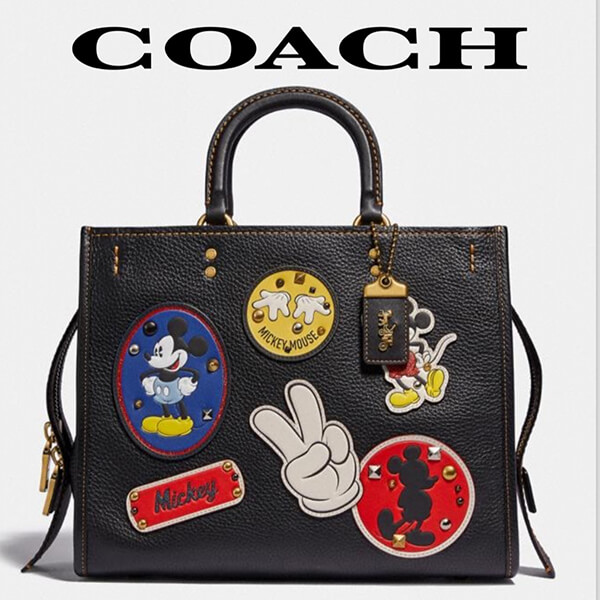 コーチ x Disney ＊ Rogue Patches ディズニー コラボ 2WAY Bag