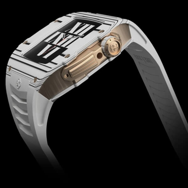 ゴールデンコンセプト コピー Apple Watch Case - RSC44 - ALBINO WHITE