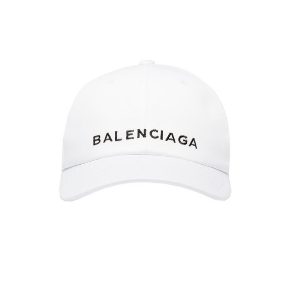 バレンシアガ 帽子 コピー 2017SS バレンシアガ ホワイトロゴキャップ