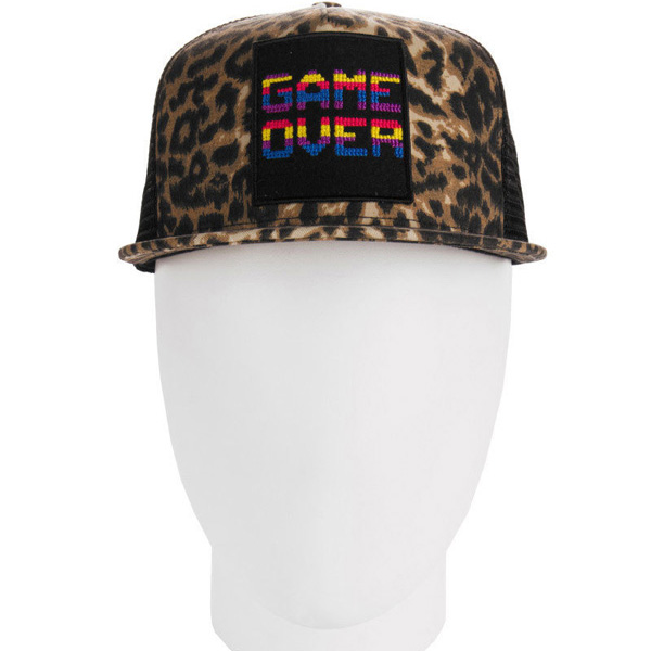 サンローラン 帽子コピー Basecap Game Over ゲームオーバーのロゴが印象的なキャップ