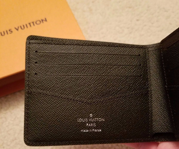 シュプリーム シュプリーム ルイヴィトン 財布コピー M67718 コラボ ポルトフォイユ・スレンダー 二つ折り財布(小銭入れなし)ブラック メンズ