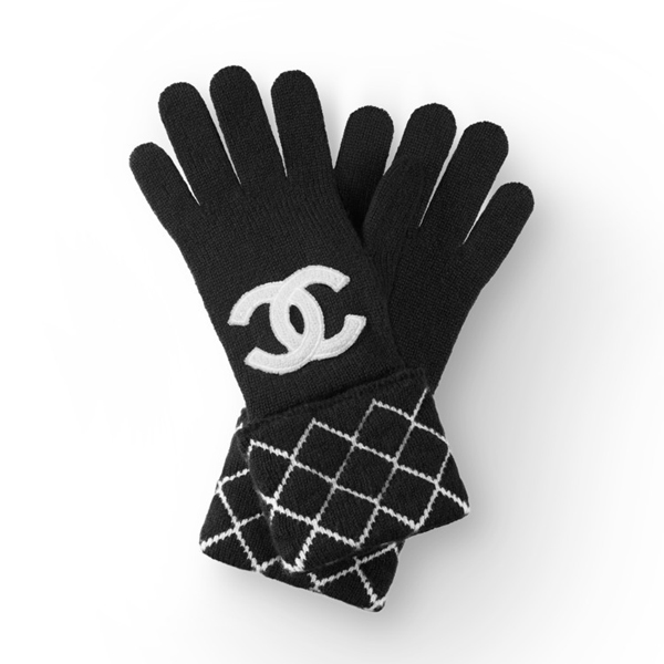 シャネル手袋スーパーコピーシャネル CCロゴ ニットグローブ 手袋